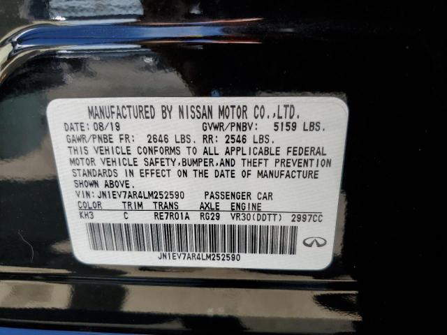 Photo 11 VIN: JN1EV7AR4LM252590 - INFINITI Q50 PURE 