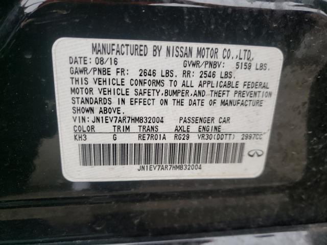 Photo 9 VIN: JN1EV7AR7HM832004 - INFINITI Q50 PREMIU 