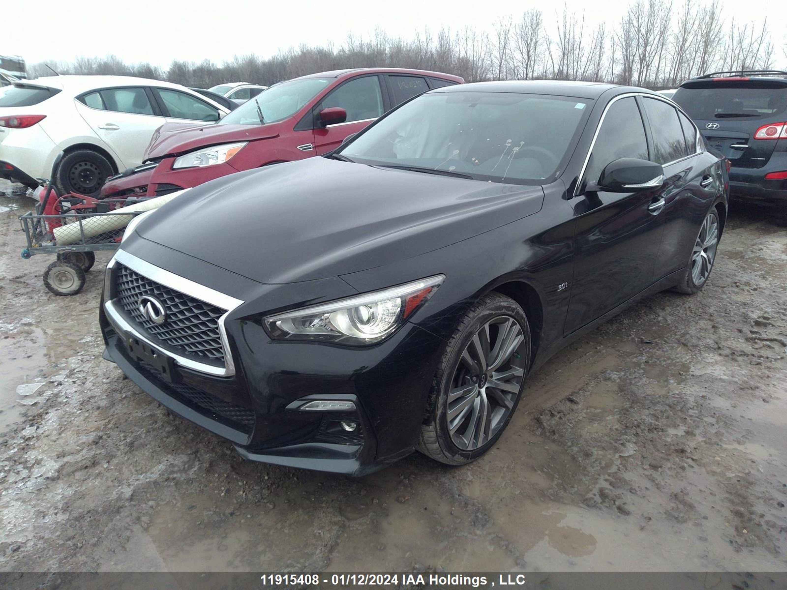 Photo 1 VIN: JN1EV7AR7JM611492 - INFINITI Q50 