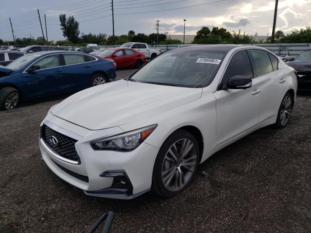 Photo 1 VIN: JN1EV7AR8KM593201 - INFINITI Q50 LUXE 