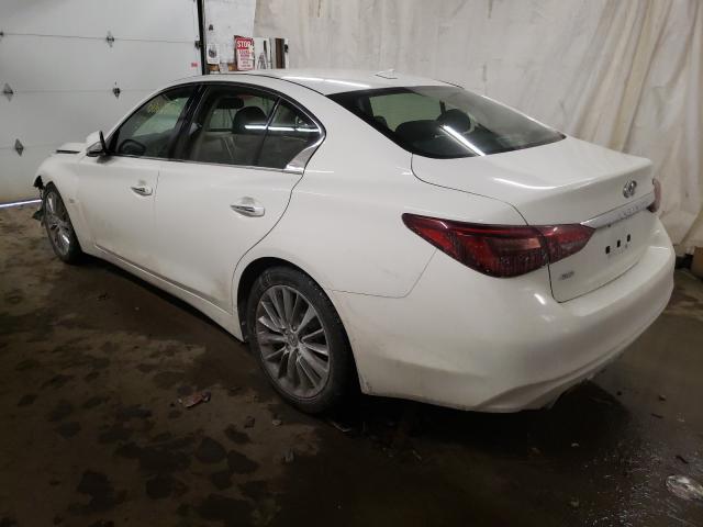 Photo 2 VIN: JN1EV7AR9JM439210 - INFINITI Q50 LUXE 