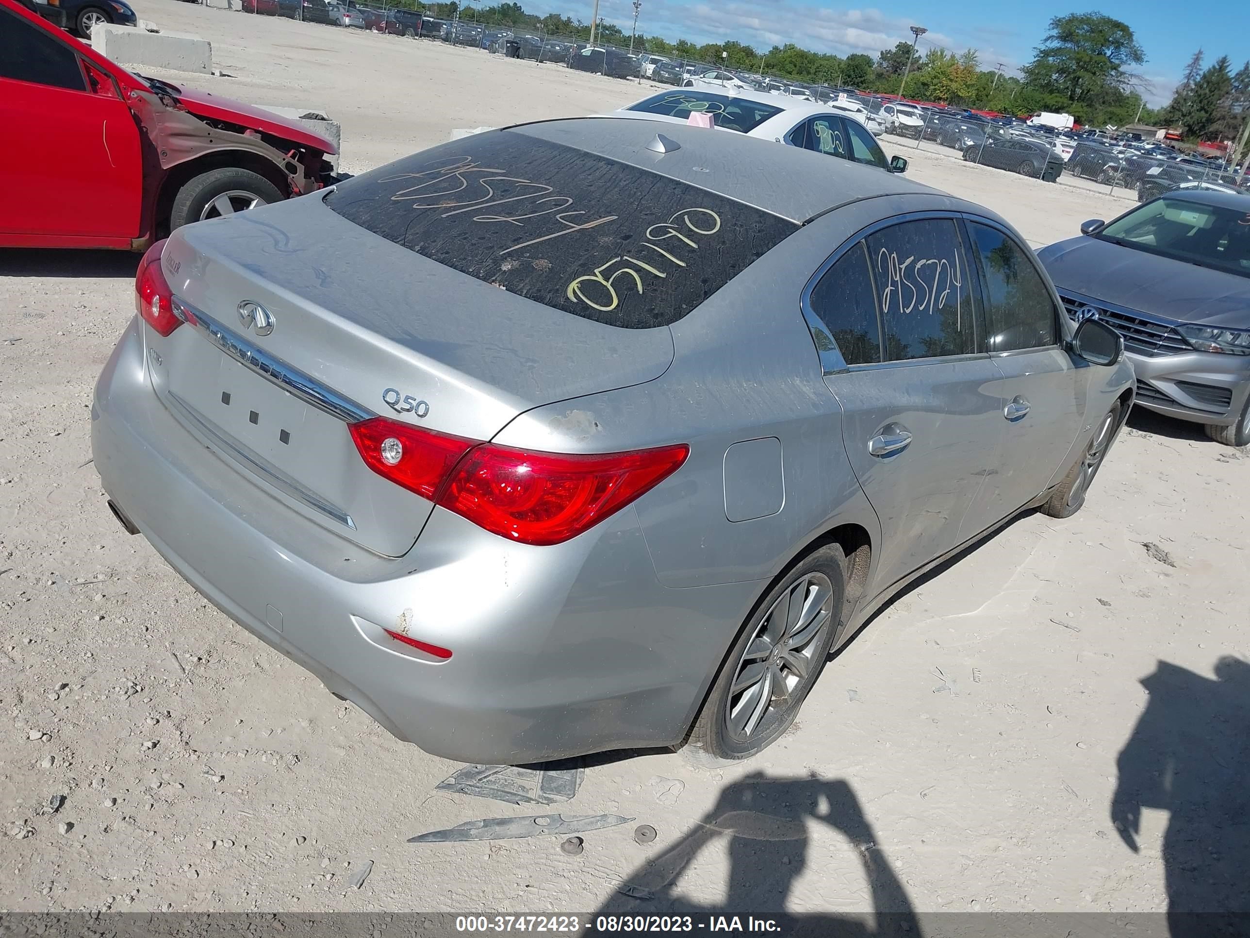 Photo 3 VIN: JN1EV7ARXGM341294 - INFINITI Q50 