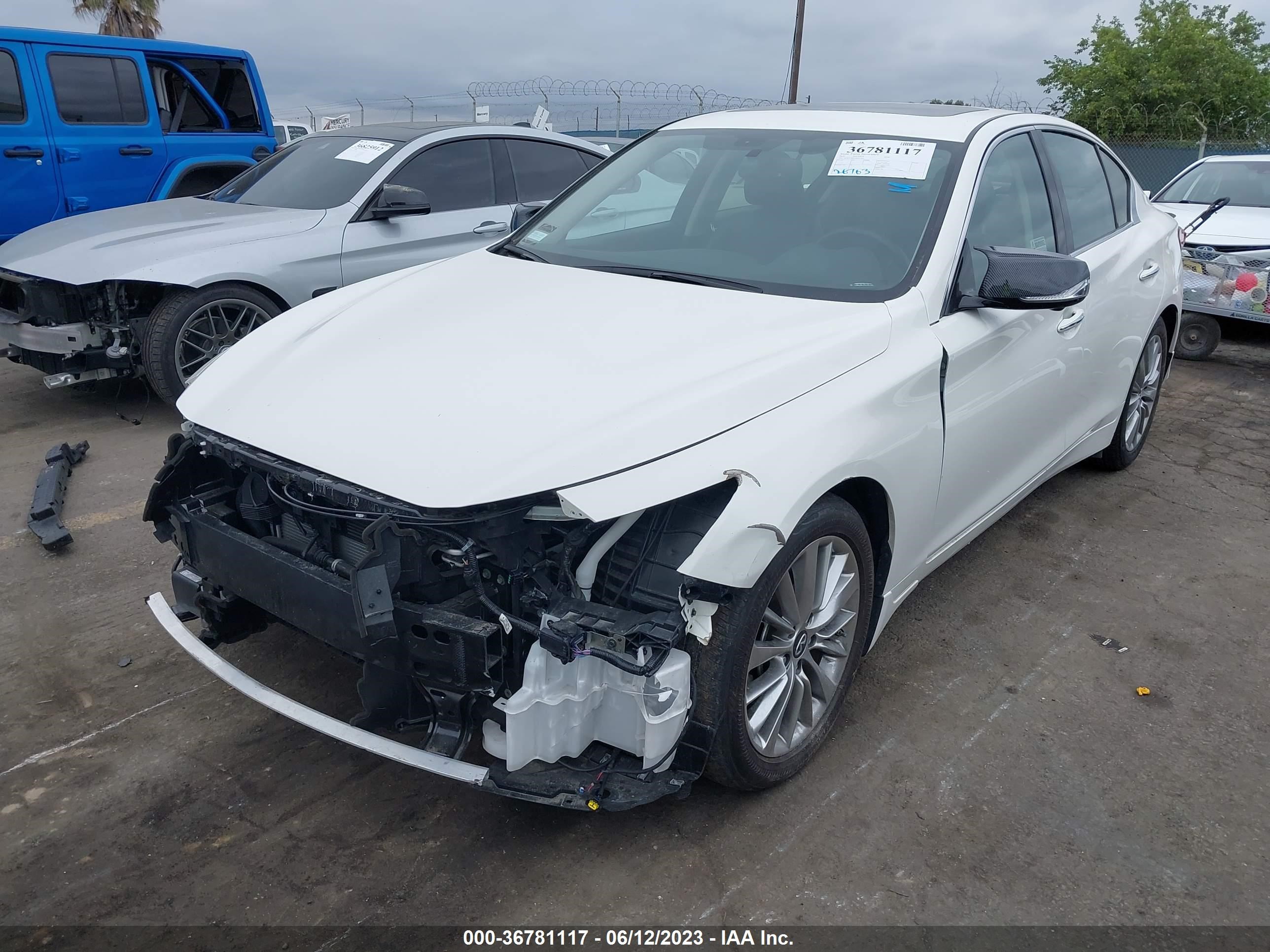 Photo 1 VIN: JN1EV7BP5NM311551 - INFINITI Q50 