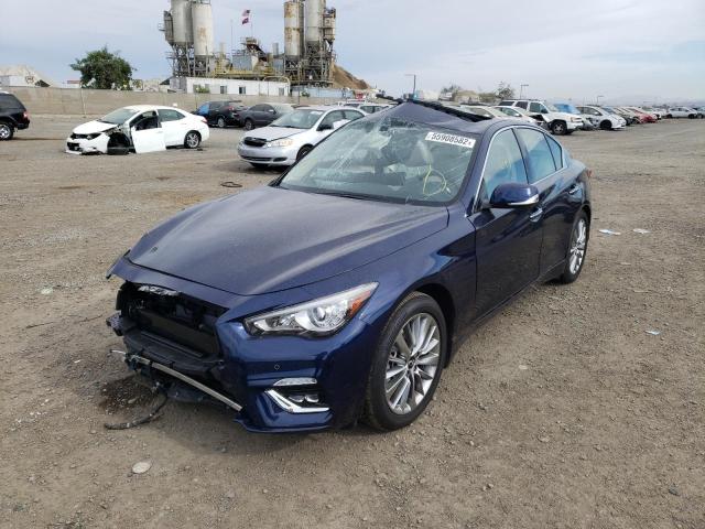 Photo 1 VIN: JN1EV7BP6NM311493 - INFINITI Q50 LUXE 