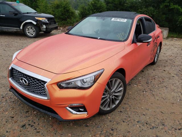 Photo 1 VIN: JN1EV7BP9NM311830 - INFINITI Q50 LUXE 