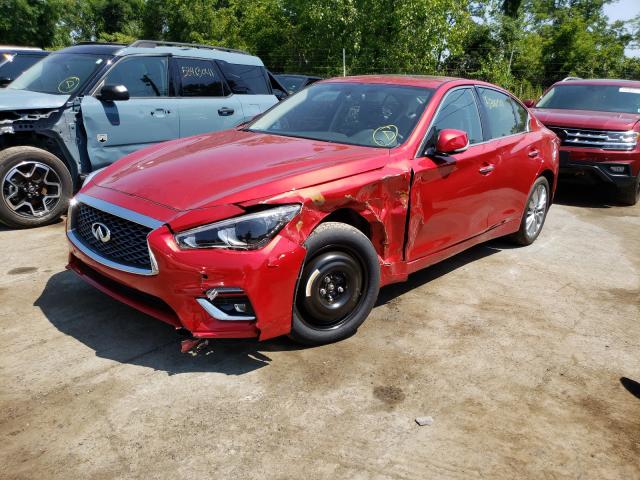 Photo 1 VIN: JN1EV7BR8MM750534 - INFINITI Q50 LUXE 