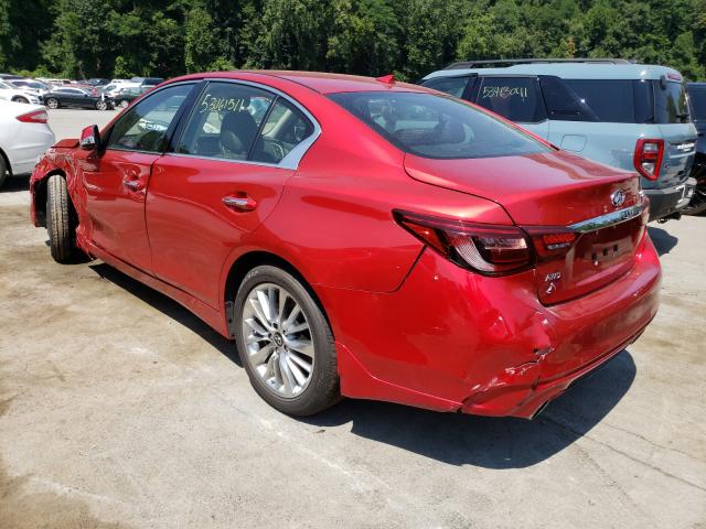 Photo 2 VIN: JN1EV7BR8MM750534 - INFINITI Q50 LUXE 