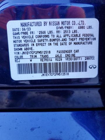 Photo 12 VIN: JN1EV7CP2PM512518 - INFINITI Q50 SENSOR 