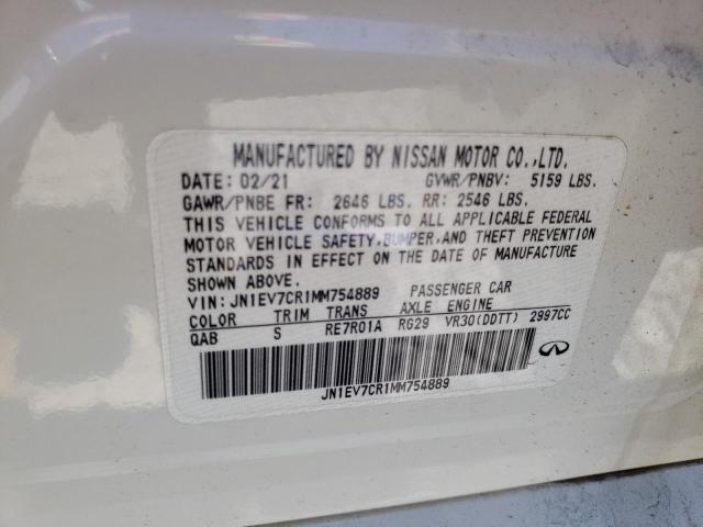 Photo 11 VIN: JN1EV7CR1MM754889 - INFINITI Q50 SENSOR 