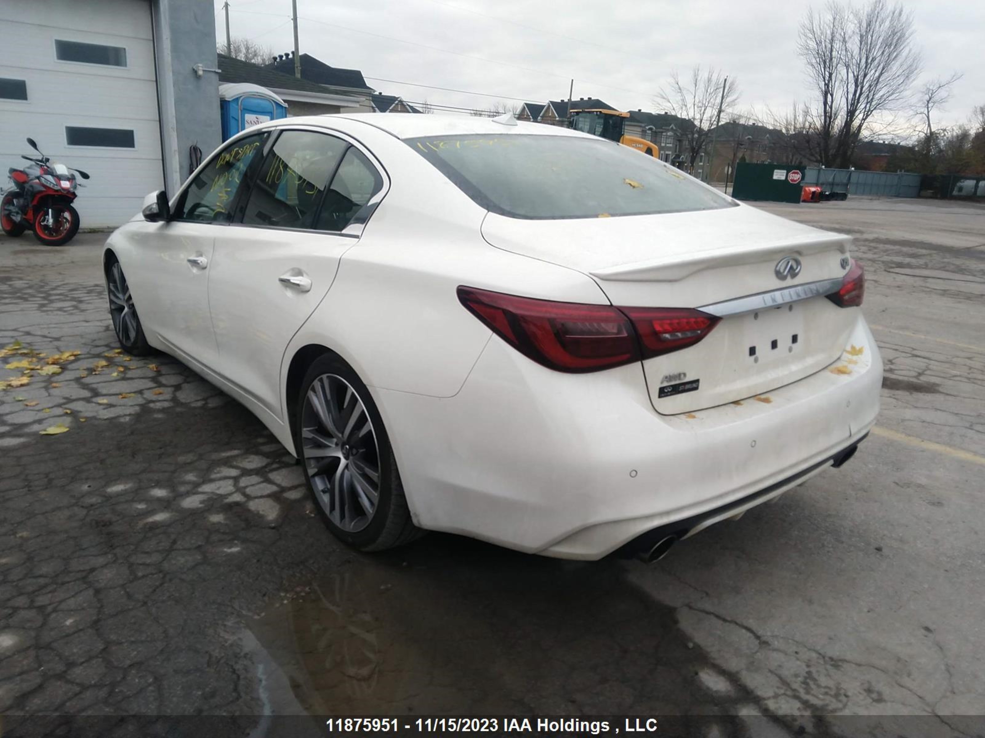 Photo 2 VIN: JN1EV7CR5NM340578 - INFINITI Q50 