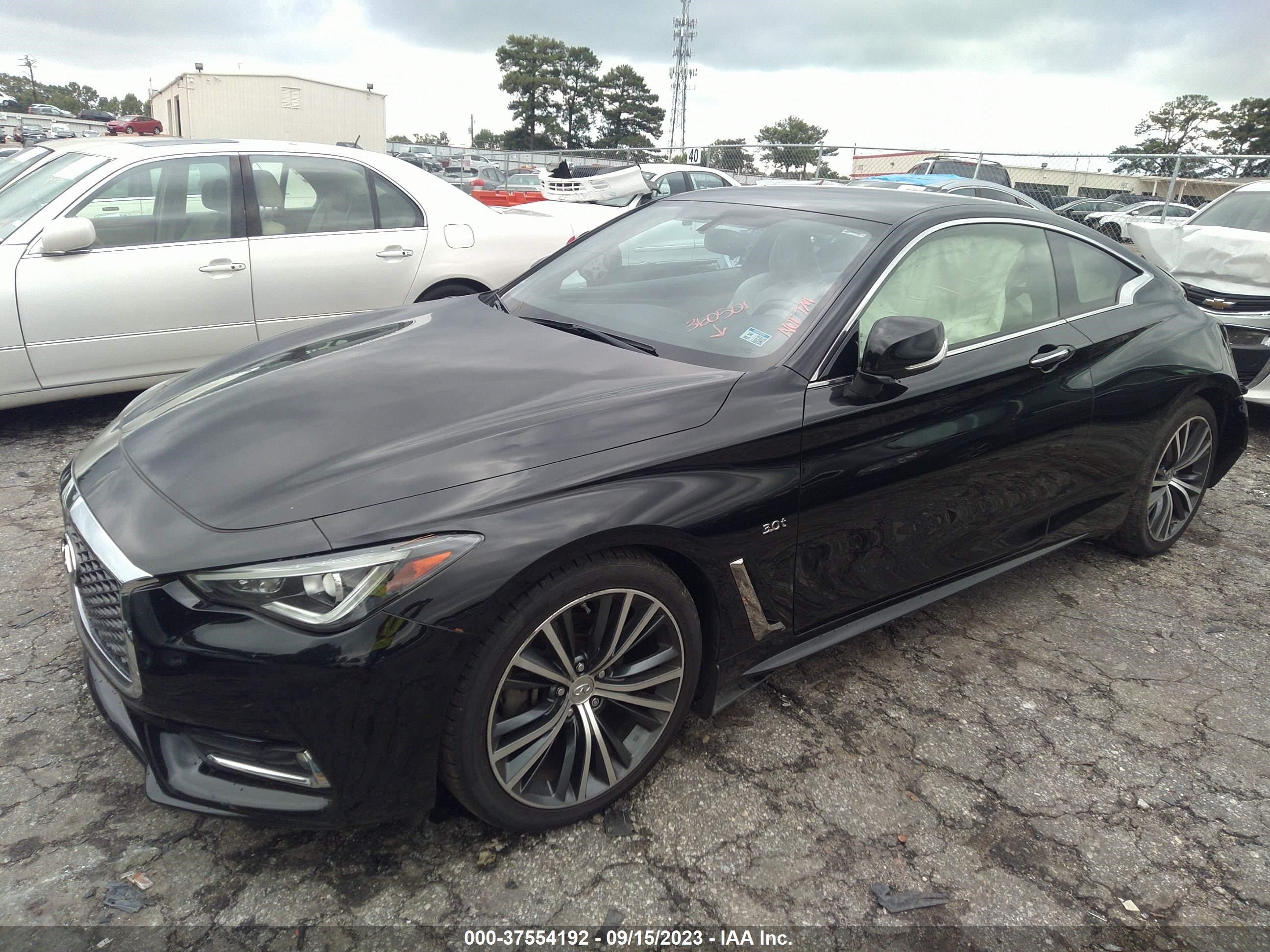 Photo 1 VIN: JN1EV7EK9HM360501 - INFINITI Q60 