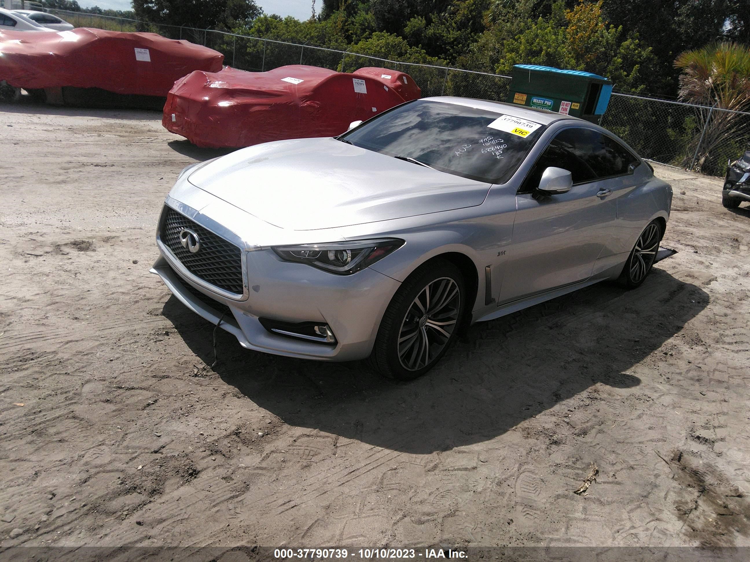 Photo 1 VIN: JN1EV7EL5JM392828 - INFINITI Q60 