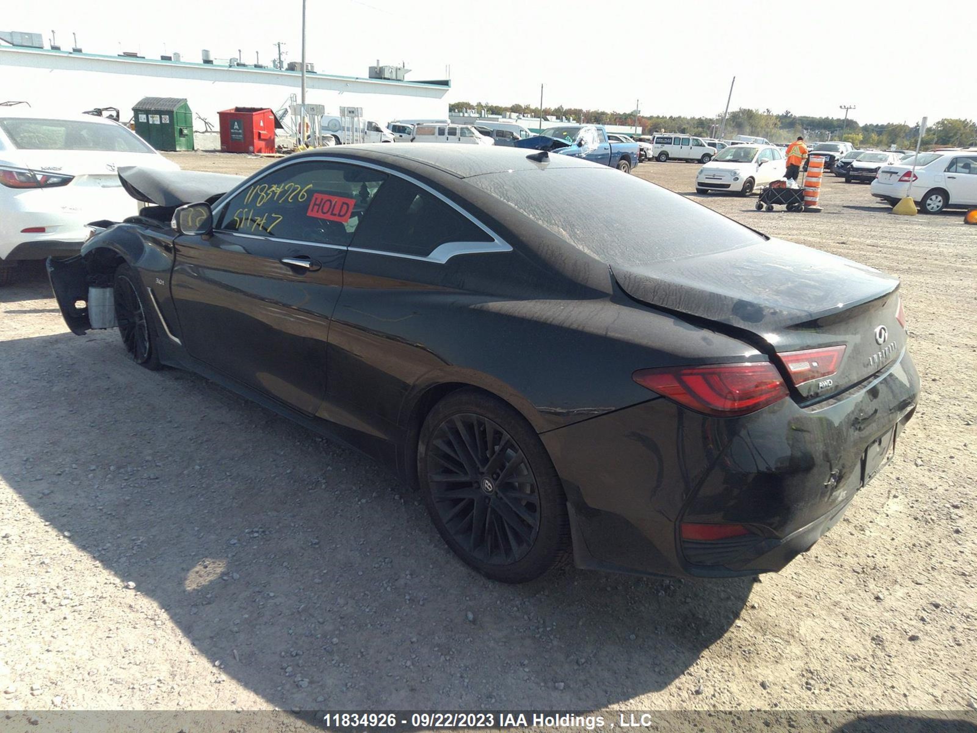 Photo 2 VIN: JN1EV7EL9HM551747 - INFINITI Q60 