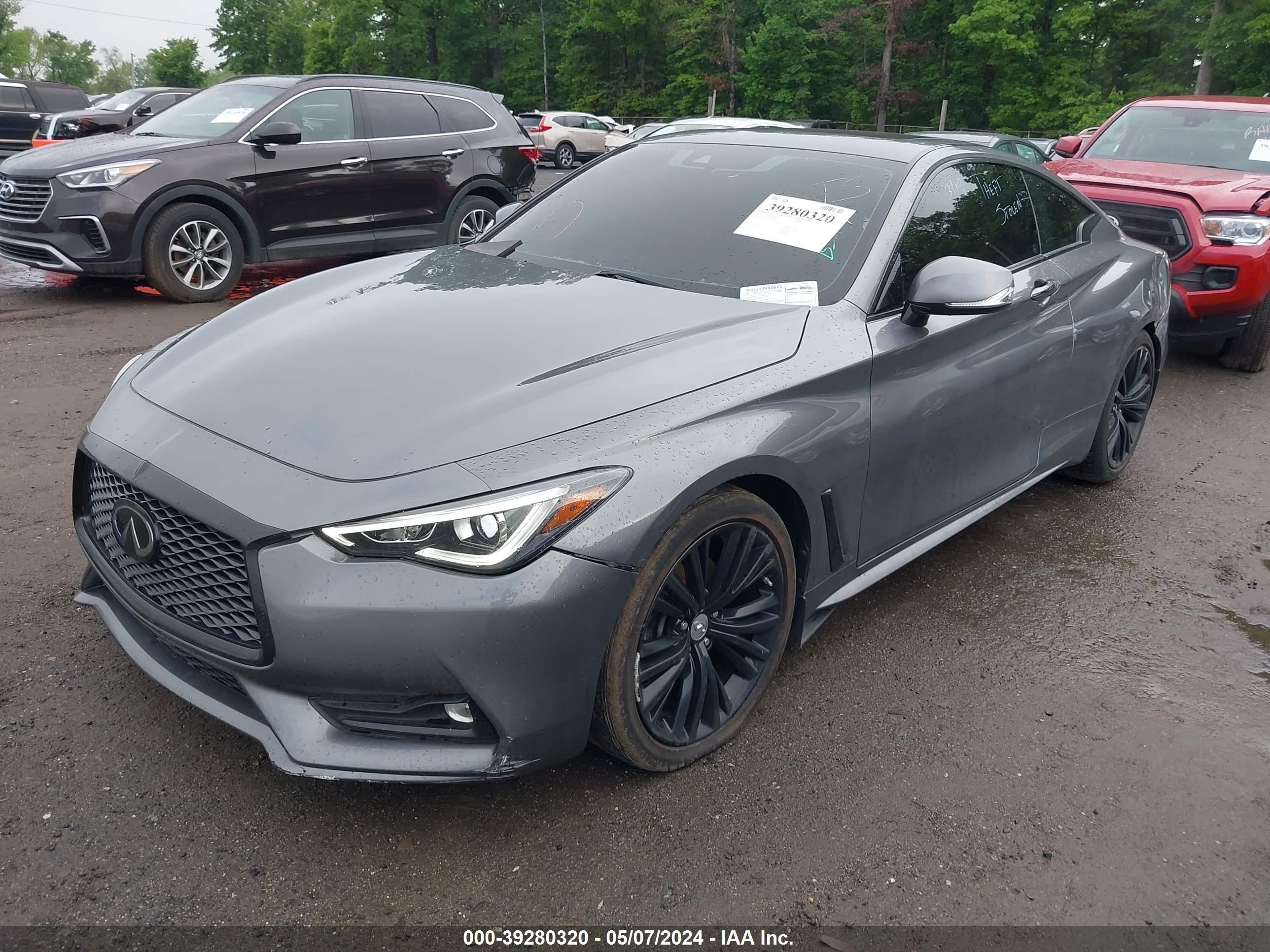 Photo 1 VIN: JN1EV7ELXKM291186 - INFINITI Q60 