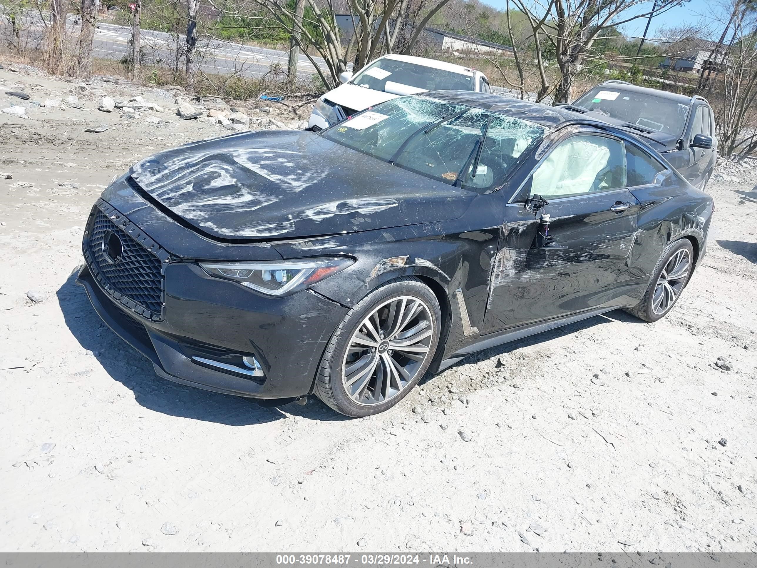 Photo 1 VIN: JN1EV7JK1MM411201 - INFINITI Q60 