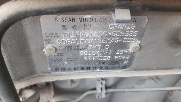 Photo 2 VIN: JN1FN61C55W506325 - NISSAN SUNNY 