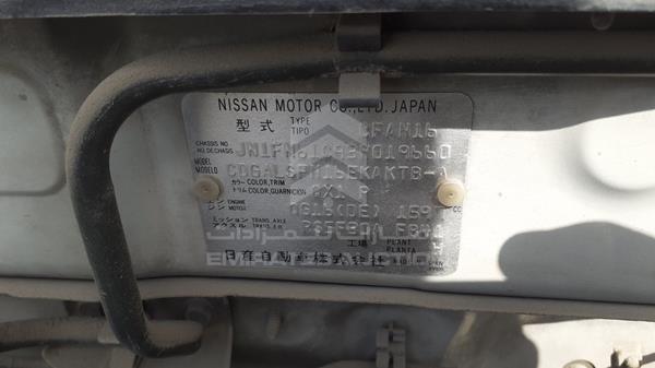 Photo 2 VIN: JN1FN61C93W019660 - NISSAN SUNNY 