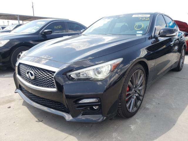 Photo 1 VIN: JN1FV7AP0HM851075 - INFINITI Q50 RED SP 