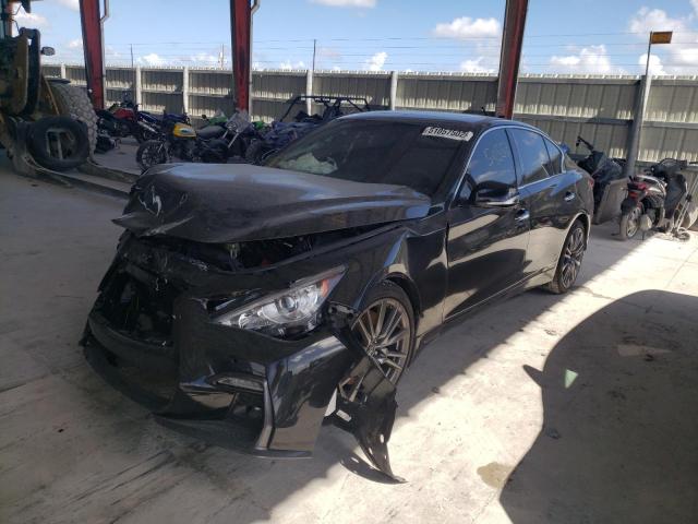 Photo 1 VIN: JN1FV7AP0JM461311 - INFINITI Q50 RED SP 