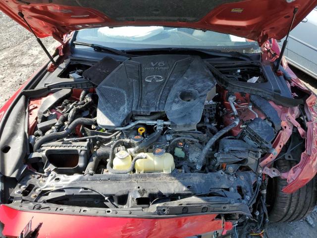 Photo 10 VIN: JN1FV7AP0KM760119 - INFINITI Q50 RED SP 