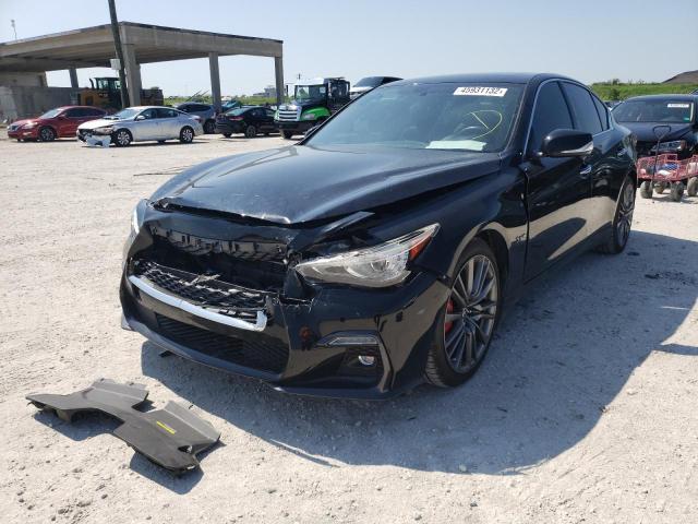 Photo 1 VIN: JN1FV7AP1JM460765 - INFINITI Q50 RED SP 