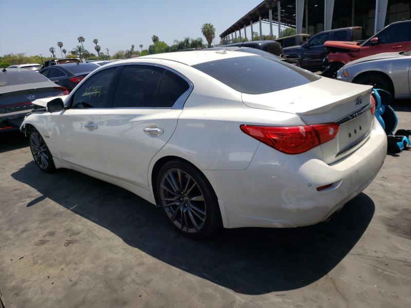 Photo 2 VIN: JN1FV7AP2HM851157 - INFINITI Q50 RED SP 