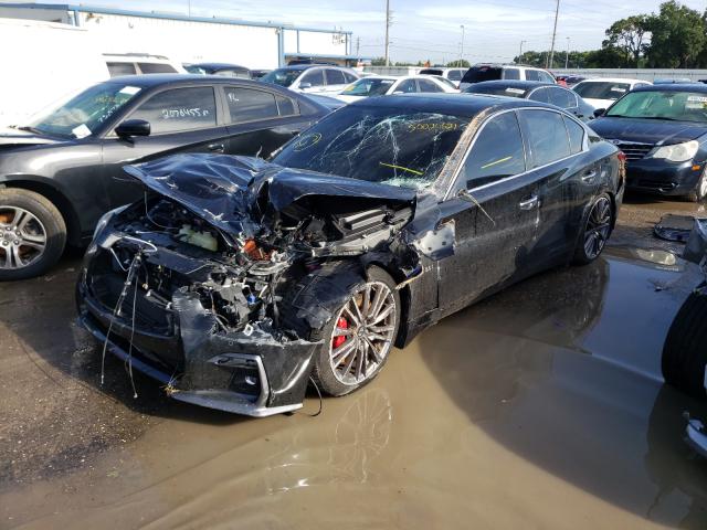 Photo 1 VIN: JN1FV7AP2JM460371 - INFINITI Q50 RED SP 