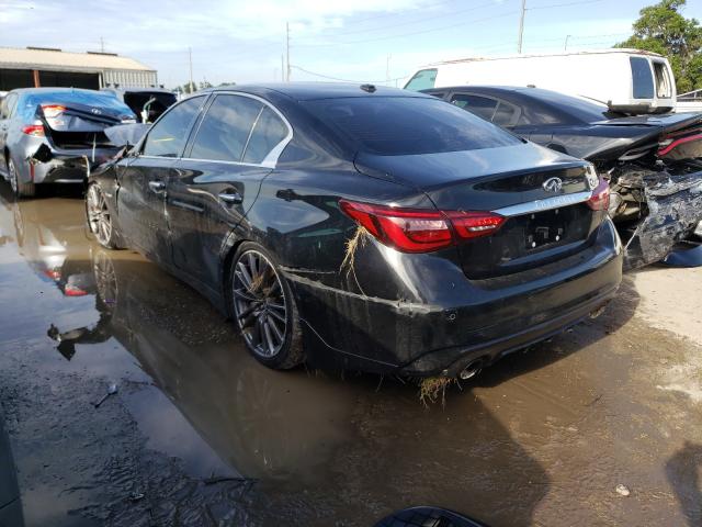 Photo 2 VIN: JN1FV7AP2JM460371 - INFINITI Q50 RED SP 