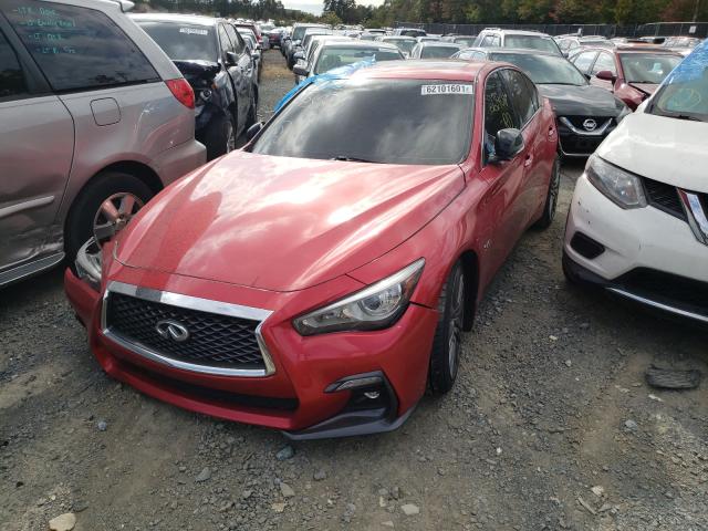 Photo 1 VIN: JN1FV7AP4JM461117 - INFINITI Q50 RED SP 