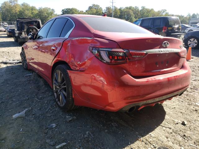 Photo 2 VIN: JN1FV7AP4JM461117 - INFINITI Q50 RED SP 