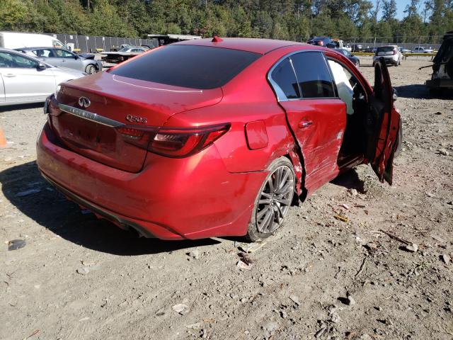 Photo 3 VIN: JN1FV7AP4JM461117 - INFINITI Q50 RED SP 