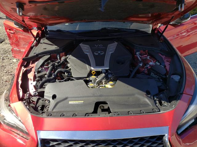 Photo 6 VIN: JN1FV7AP4JM461117 - INFINITI Q50 RED SP 