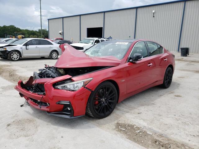 Photo 1 VIN: JN1FV7AP4JM461473 - INFINITI Q50 RED SP 