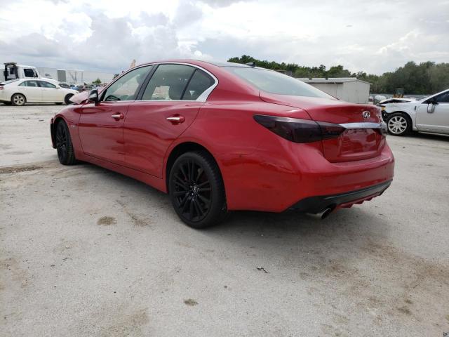 Photo 2 VIN: JN1FV7AP4JM461473 - INFINITI Q50 RED SP 