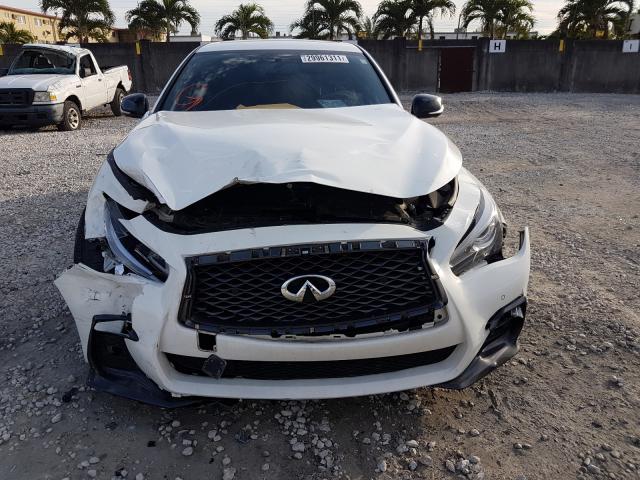 Photo 8 VIN: JN1FV7AP4JM461621 - INFINITI Q50 RED SP 