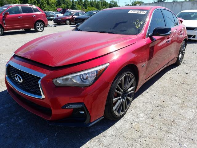 Photo 1 VIN: JN1FV7AP4KM760219 - INFINITI Q50 RED SP 