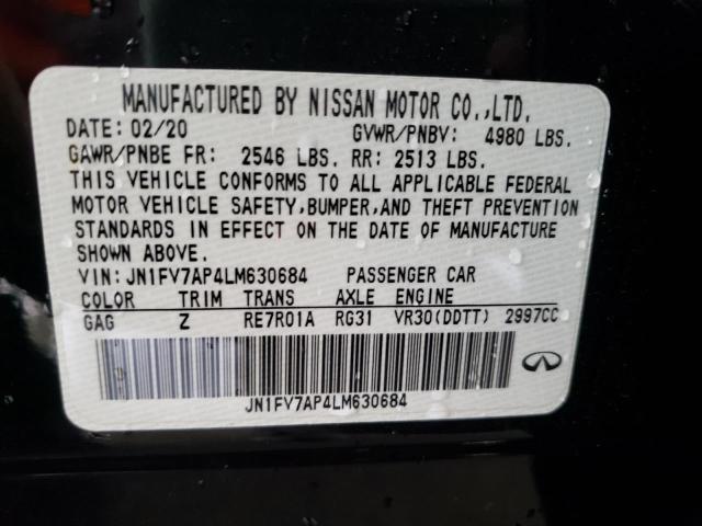 Photo 9 VIN: JN1FV7AP4LM630684 - INFINITI Q50 