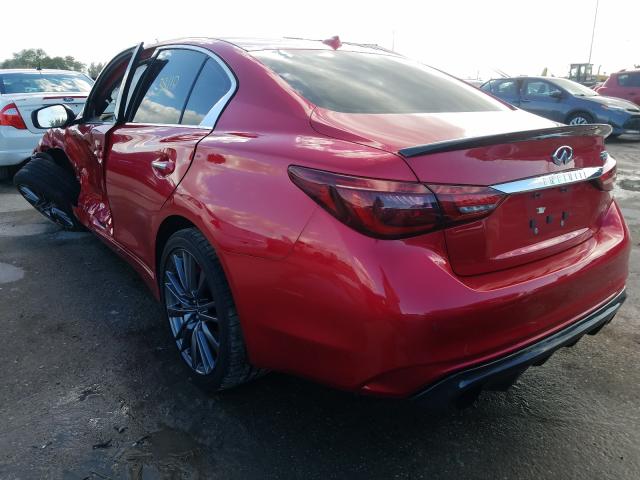 Photo 2 VIN: JN1FV7AP5JM460087 - INFINITI Q50 RED SP 