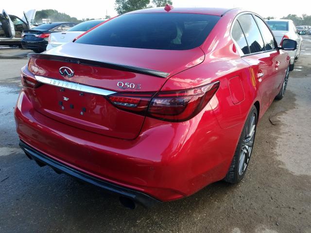 Photo 3 VIN: JN1FV7AP5JM460087 - INFINITI Q50 RED SP 