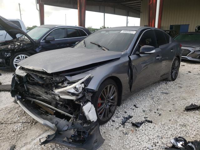 Photo 1 VIN: JN1FV7AP5JM460736 - INFINITI Q50 RED SP 