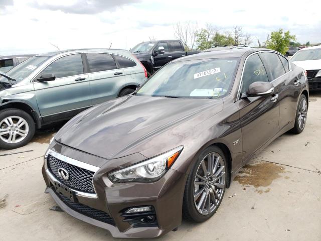 Photo 1 VIN: JN1FV7AP6GM421128 - INFINITI Q50 RED SP 