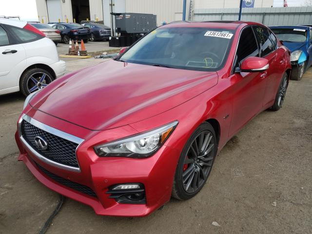 Photo 1 VIN: JN1FV7AP6HM850108 - INFINITI Q50 RED SP 