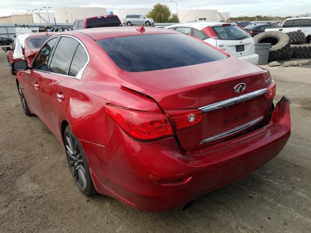 Photo 2 VIN: JN1FV7AP6HM850108 - INFINITI Q50 RED SP 