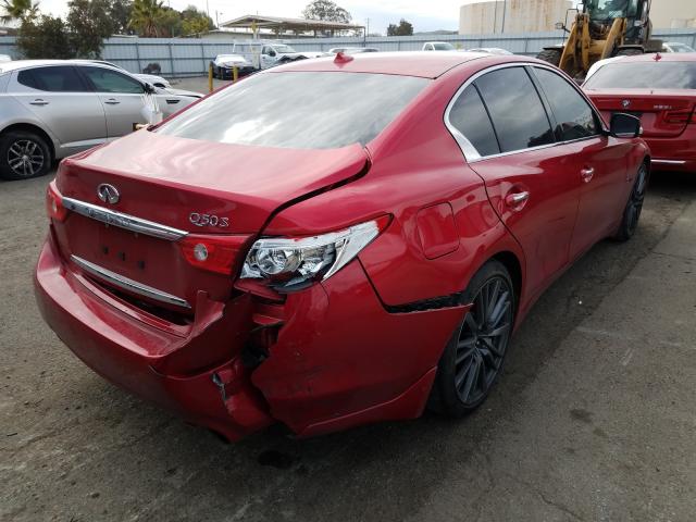 Photo 3 VIN: JN1FV7AP6HM850108 - INFINITI Q50 RED SP 