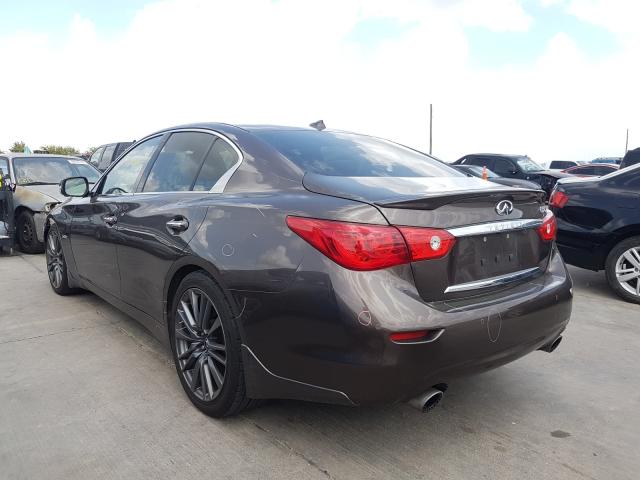 Photo 2 VIN: JN1FV7AP7GM421185 - INFINITI Q50 RED SP 