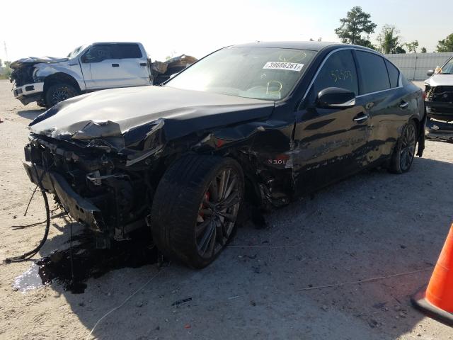 Photo 1 VIN: JN1FV7AP7JM460656 - INFINITI Q50 RED SP 