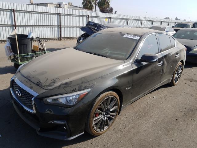 Photo 1 VIN: JN1FV7AP7KM760957 - INFINITI Q50 RED SP 