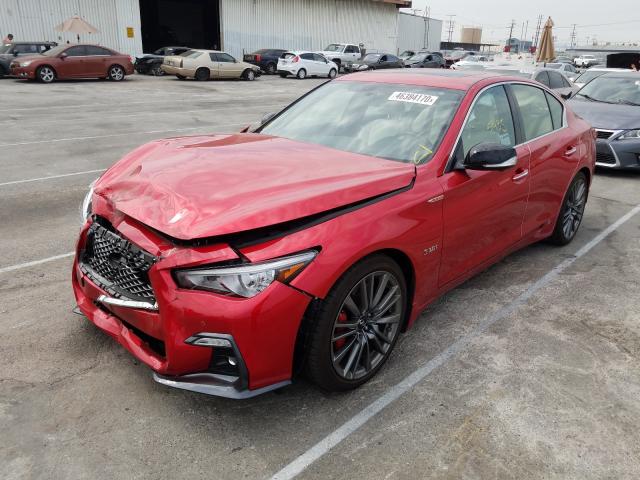 Photo 1 VIN: JN1FV7AP7LM630212 - INFINITI Q50 RED SP 