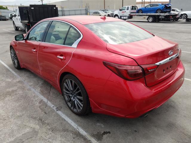 Photo 2 VIN: JN1FV7AP7LM630212 - INFINITI Q50 RED SP 