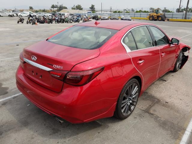 Photo 3 VIN: JN1FV7AP7LM630212 - INFINITI Q50 RED SP 